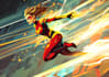 do a superhero cartoon character depending on your concept