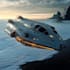 design spaceship, sci fi illustration and sci fi art