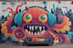 create custom graffiti art designs murals and wall arts