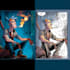 draw comic character or comic book illustration