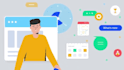 create engaging saas explainer video, 2d  product demo, app promo videos, uyond