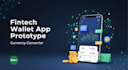 build a fintech wallet app prototype with currency converter