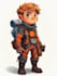 draw 2d game character illustration