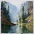 paint landscapes in watercolor