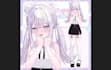 draw and rig live2d model, 2d vtuber model, vtuber rigging, vtuber model