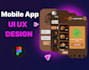 design a creative and user centered mobile app uiux