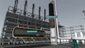 do 3d industrial process refinery, pipeline and oil gas plant workflow animation