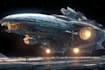draw scifi spaceship, spaceship model, hard surface model