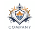 create a high quality family crest and heraldic logo