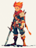 create simple 2d game characters