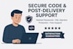 develop fast, secure PHP website with admin panel, whatsapp order system and SEO