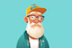 design vector character, cartoon avatar or mascot