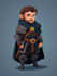 draw 2d game character illustration