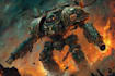 draw warhammer illustration based on your description