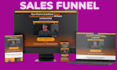 build sales funnel for lead generation and conversion