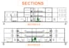 draft 2d architectural floor plans and  drawings in autocad