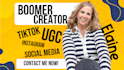 create mature ugc videos as an authentic 70 year old woman