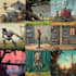 create pixel art animations and illustrations