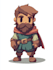 draw 2d game character illustration