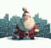 design christmas themed illustration