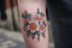 create any design in old school tattoo style