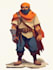 draw 2d game character illustration