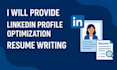 optimize your linkedin profile and write an ats resume