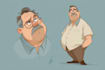 illustrate a pro cartoon character design