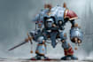 draw detailed warhammer illustration