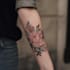 do an beautiful flower tattoo design
