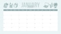 design amazing calendar for 2026