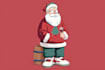 create christmas illustrations, cards, banners, invitations