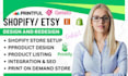 build shopify dropshipping via suppliful printify printiful gelato autods dsers
