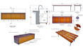 create professional autocad furniture drawings