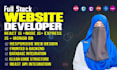 create responsive front end website using javascript, react