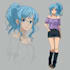 make your portrait or charater in comic style