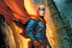 create illustrated novel, comic book cover