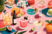 create food illustrations for your brand