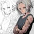 make custom anime manga tattoo design