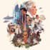 create star wars and sci fi illustration