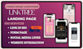 create, setup, optimize social media and linktree account for professional brand