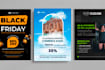 create flyers, posters, canva template and brochures