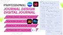 design hyperlinked planner adhd journal design prayer journal digital journal