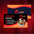 design a modern minimalist business card and full stationery