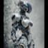 do cyberpunk, sci fi, robot, mecha character concept art