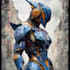 illustrate your sci fi character, mecha character, robot etc
