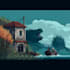 draw pixel art scene and background for your game