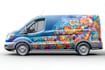 professional van wrap, vehicle wrap, car wrap design