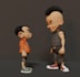 design 3d lowpoly characters and props