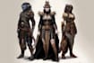 draw fantasy scifi custom characters and concept